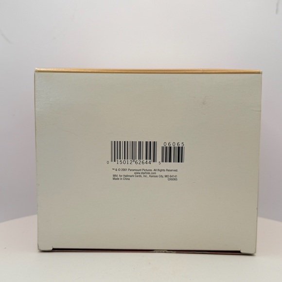 Hallmark Star Trek Ornaments Deep Space Nine & Voyager with Worf & Borg Designs - Picture 13 of 15